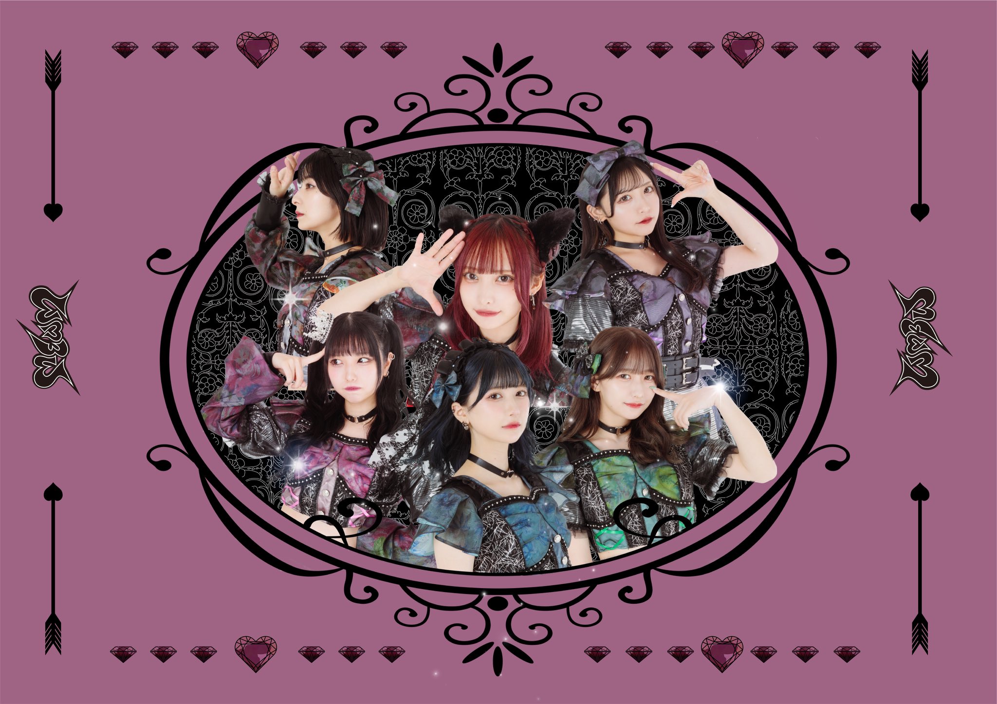 MEWM on Twitter: " 🖤MEWM 新ビジュアル公開🖤 💙やよい @MEWM_yayoi ️ももこ @MEWM_momoko 🤍