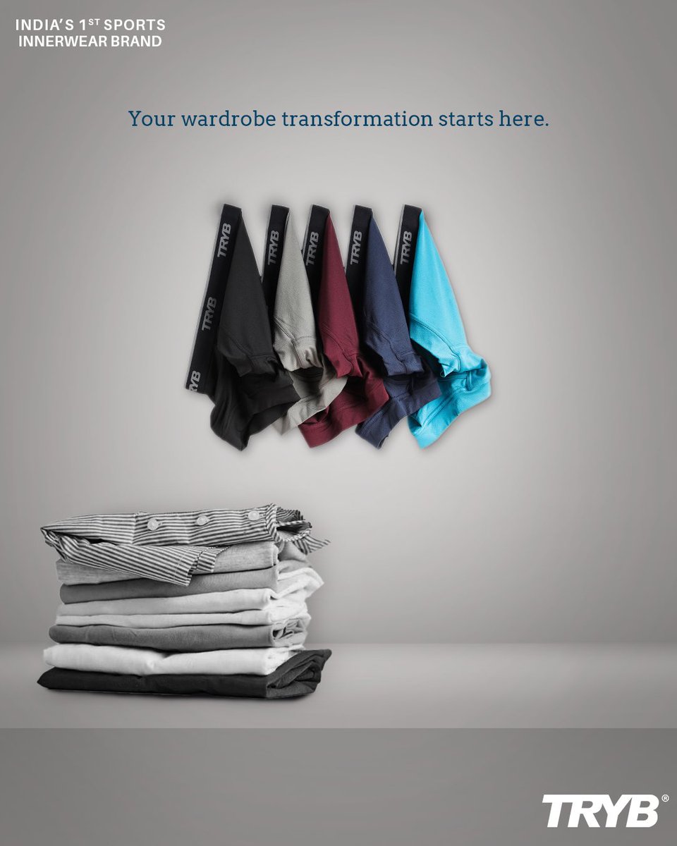 Trybwear1's tweet photo. How often do you think about UNDERWEAR first? Well it’s time for you to switch things up.
#JoinTheTRYB
#tryb #trybrevolution https://t.co/6R2RQYSMRb