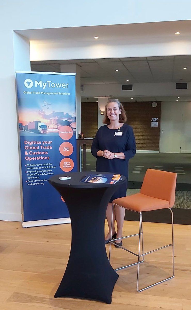 MyTower_'s tweet photo. Today MyTower is present at the Trade Compliance Congress 2022 at Postillion Hotel Utrecht Bunnik , The Netherlands
👉 Learn more about the #mytower #GTM solutions with @NeveuxDelphine https://t.co/N6NUACg864