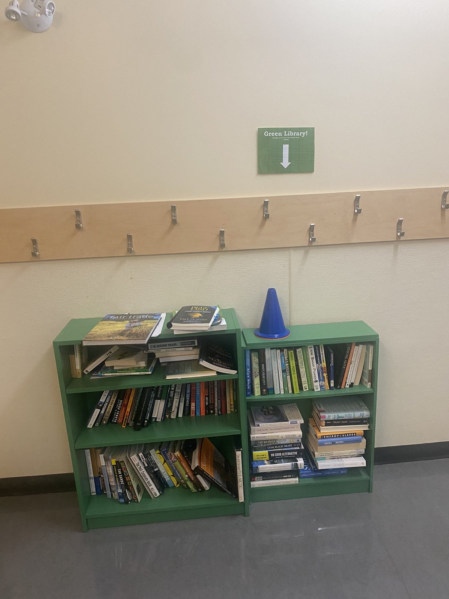 envirocrewoos's tweet photo. Just a reminder that advanced polling for the municipal election will be taking place at the Firehall tomorrow. While you’re there go check out our amazing Green Library! 
And feel free to donate any books you have that would be relevant! https://t.co/1t13k9LAqq