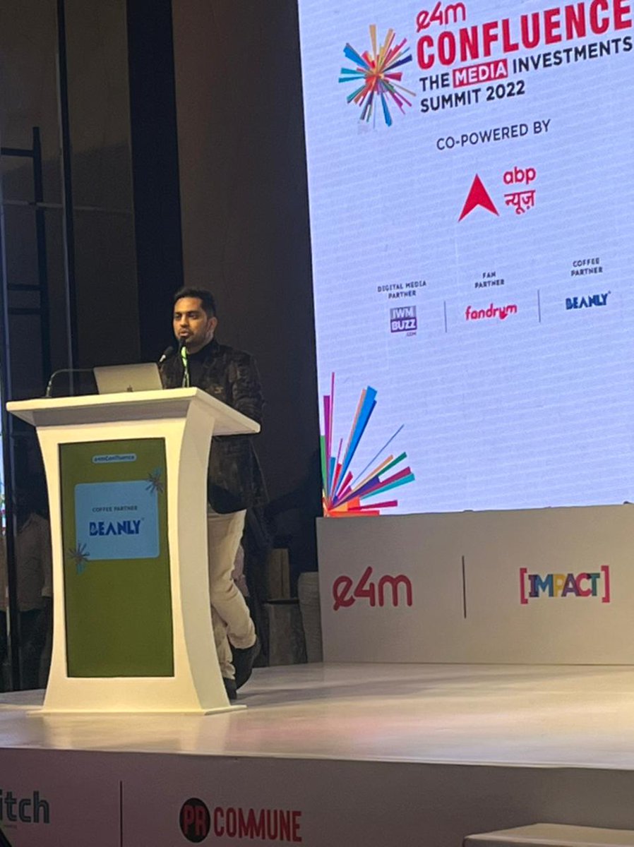 e4mevents's tweet photo. “We at Bobble AI, the world’s largest conversational platform having a portfolio of keyboard application came up with DaaS- Data Intelligence that matters to brands”- Ankit Prasad, Founder, and CEO, Bobble AI @TheBobbleGuy @BobbleKeyboard @anianimates
BPNews #e4mConfluence https://t.co/GjSPxC0G25