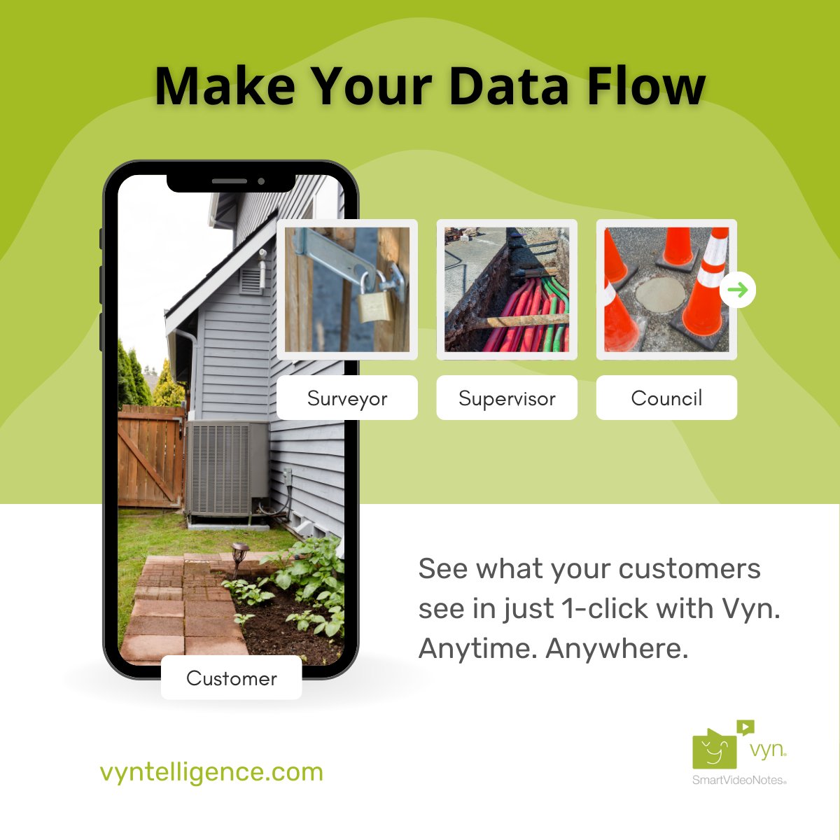 vyntelligence's tweet photo. Struggling with lack of visual site data to activate new service requests faster? It’s time for a change.

Find out how UK’s biggest gas distribution network @CadentGasLtd has delivered faster service connections with high quality site data powered by Vyn: https://t.co/pBVsUvGVTo https://t.co/cGUdsh82SW
