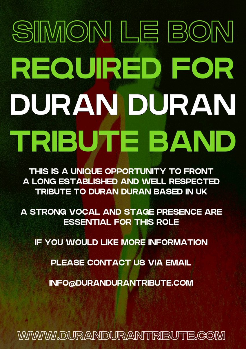Please retweet or share this, we are still on the hunt for new front man.

Thanks!