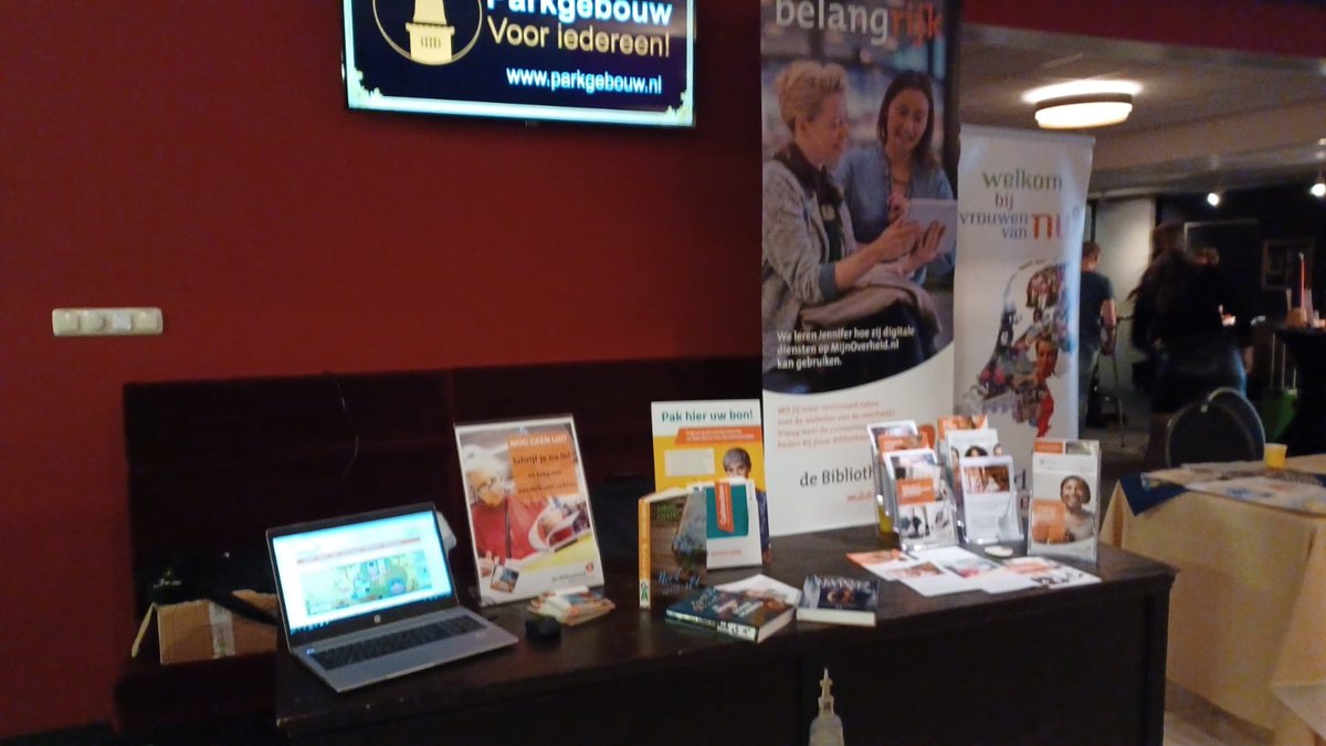 Wij zijn op de Vitaliteitsfair in het Parkgebouw #vitaliteitsfair #weekvandeontmoeting #Parkgebouw