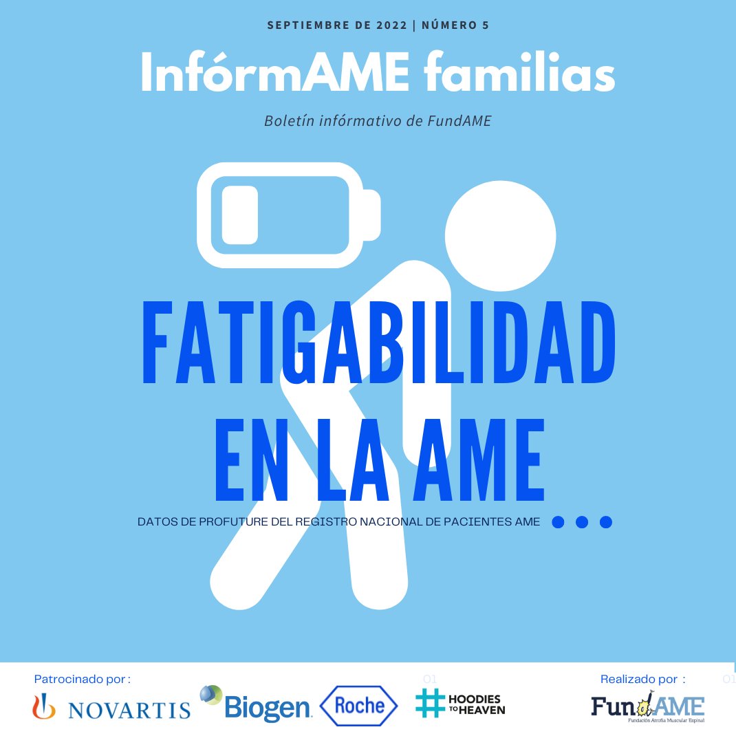 FundameNet's tweet photo. Muchas personas con AME sienten fatiga y fatigabilidad, pero los médicos lo pasan por alto al no tener datos contrastados. En el Boletín InfórmAME hablamos de un importante estudio realizado gracias a PROFuture https://t.co/atI1YW0R5w #InformAME #PROFuture #fatiga https://t.co/sgpugGiYYg