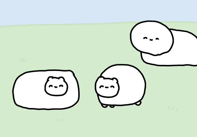 急な気温の低下に対応し冬毛になるネコチャン達 #まいにちネコチャン 