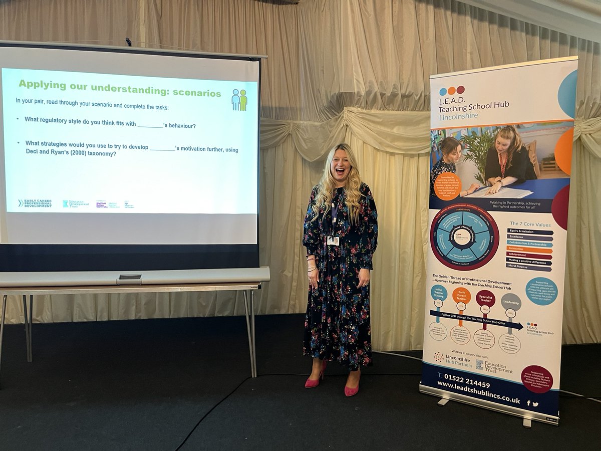 Deepings_ITT's tweet photo. Lovely to see our former primary SCITTs at ECT Year 2 training at Springfields! Thanks to Stacey @LEADTSHub for organising and @jimroberson1 for a brilliant keynote! https://t.co/douFuAOXJF