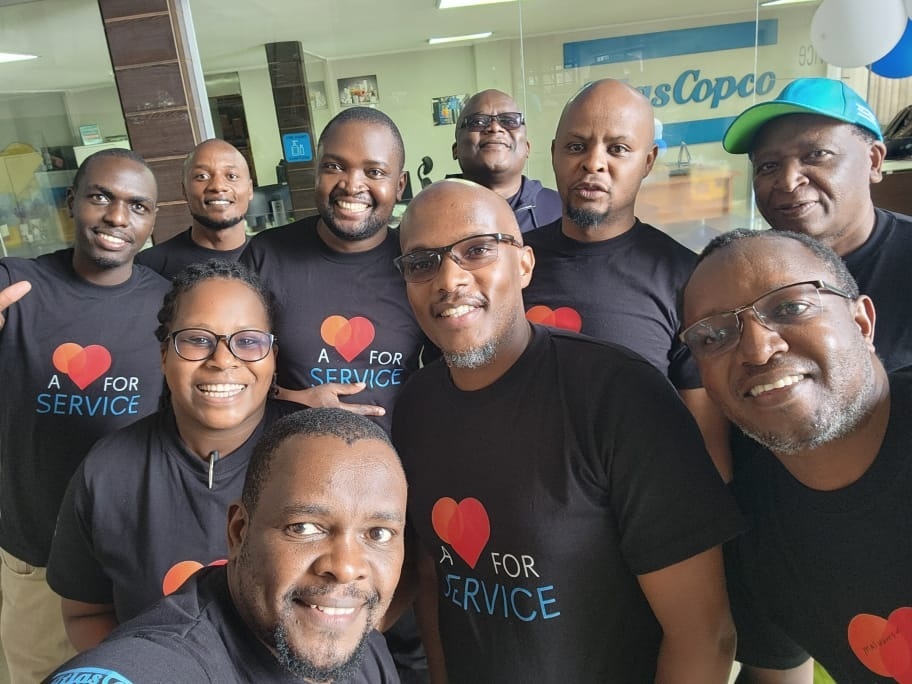 AtlasCopcoEA's tweet photo. A heart for service is the theme we will go by for the next year in our journey to improving service delivery to our customers. The week has been a great reminder that if the customers are Kings then you must prepare well to delight them.
#customercentric #CSWK #atlascopco https://t.co/fJ4ghXMYKQ
