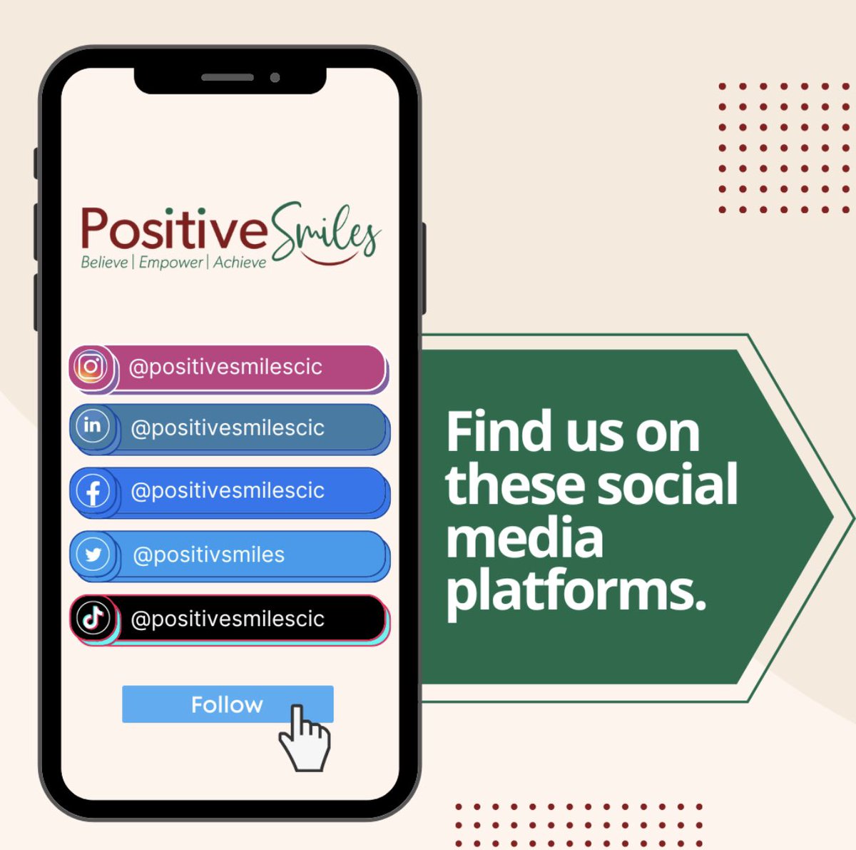 Positive Smiles CIC tweet media