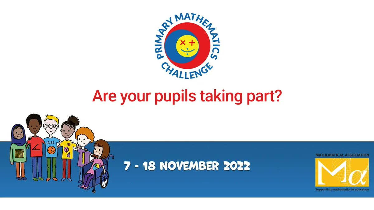 Our Primary Maths Challenge starts next month - 7th - 18th November. Are you taking part? buff.ly/3RCHR9f