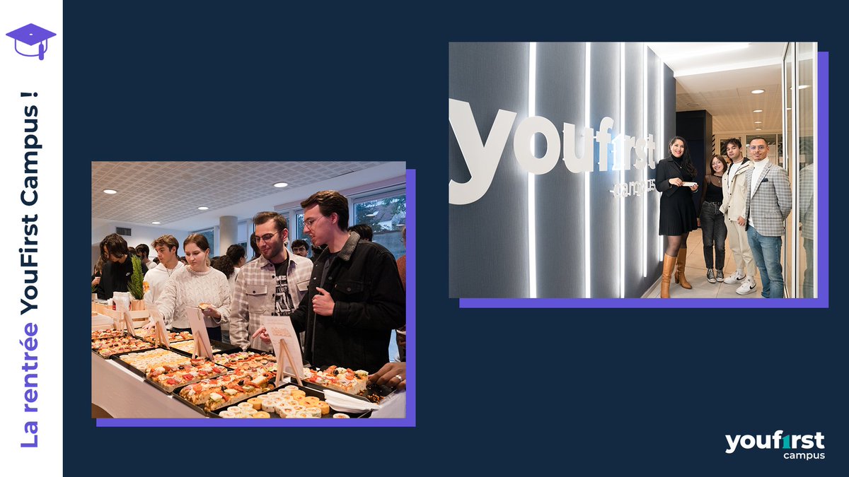 Youf1rst_'s tweet photo. 🥳 Nos YouFirst Managers organisent des événements tout au long de l’année dans les #YouFirstCampus. Le 29 septembre, les étudiants se sont retrouvés autour d’un pot d’accueil, de quoi resserrer les liens au sein des résidences. L’équipe YouFirst vous souhaite une bonne rentrée ! https://t.co/ov1QSJKfmL