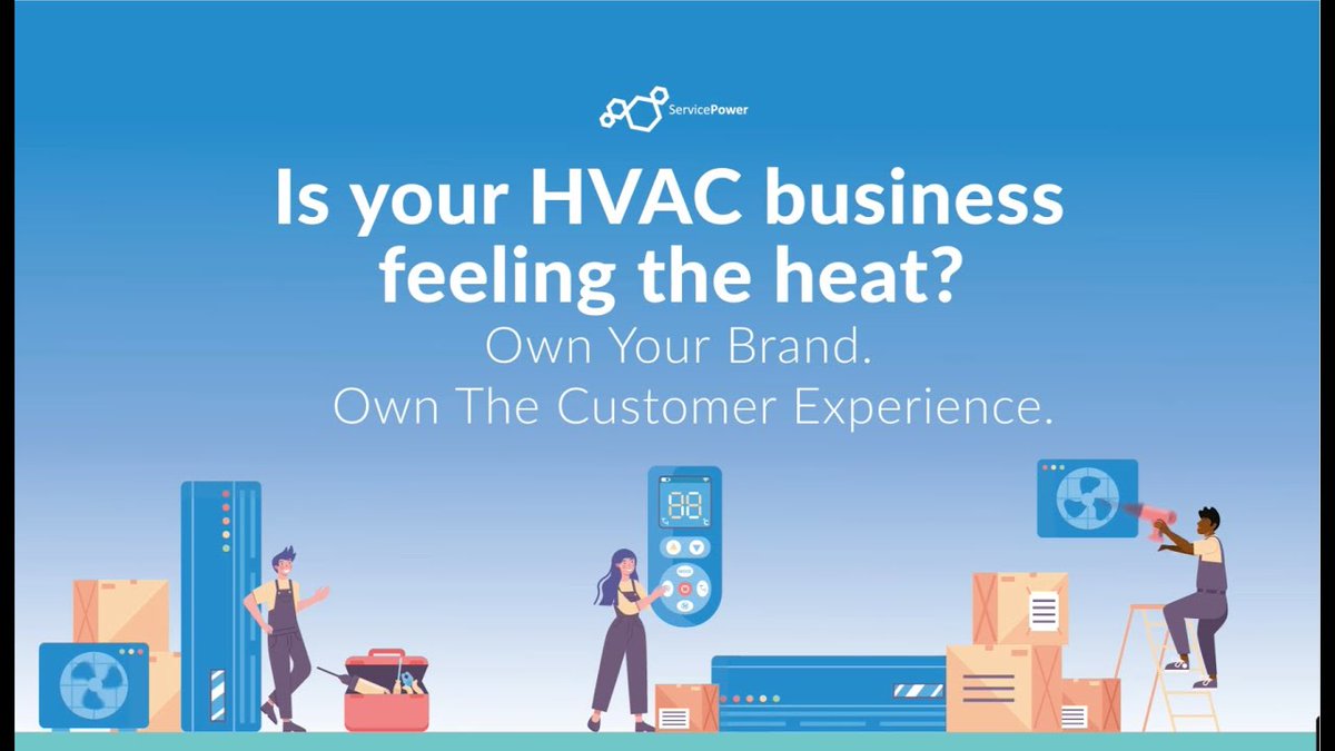 ServicePowerPlc's tweet image. Is your HVAC business feeling the heat of summer? Own your brand and customer experience with #ServicePower’s #predictiveanalysis and #AI #fieldservice management solutions to ensure your customers have the best experience. ow.ly/fgsz50L0ULP