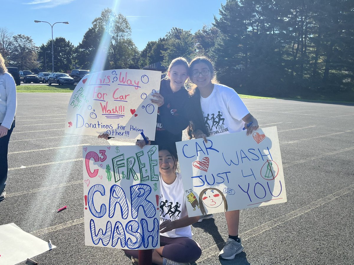 IC Crest Community Challenge is off to a great start!  Come visit our car wash this morning until 11:00AM in the gym parking lot. All donations go to our C3 fund to help families in need.