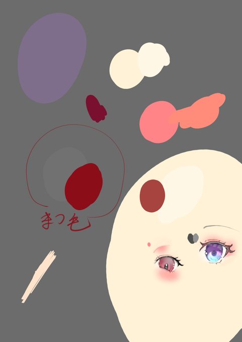 私のスケッチブック(エスキース)
結目多め 