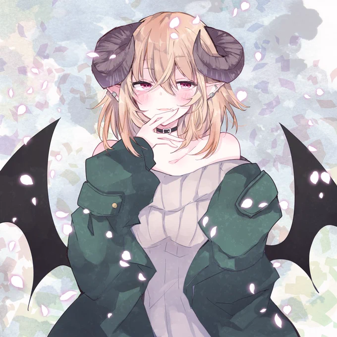 そつなくさん()にうちの娘のミアを描いていただきました!うおーーーーめっちゃわるい顔してて最高に可愛いいいいいいいありがとうございました!#skeb 