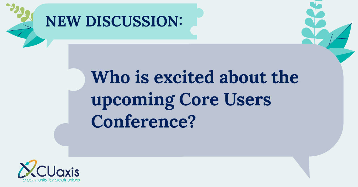 CUaxisCommunity's tweet photo. We want to know…who is excited about the upcoming Core Users Conference?! Tell us on our forum! https://t.co/W04wAXWAdV https://t.co/FqSvIo0a1r