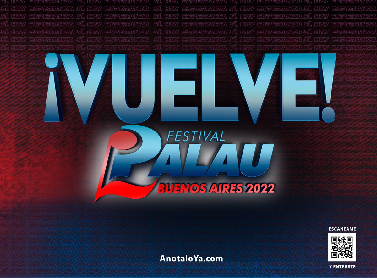 ¡Vuelve!… #FestivalPalauBA2022