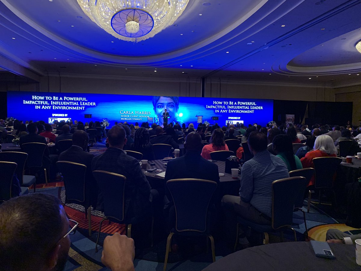 Greg_A_Garrett's tweet photo. “Fear has no place in your success equation”- Carla Harris, Sr. Client Advisor Morgan Stanley #NAAIA2022 https://t.co/9Fgqiu3QPf