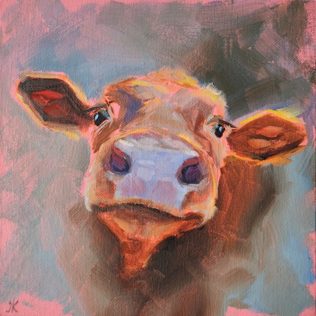 Hi there! here's a very funny and positive #cow portrait. Do you like it?⁠
Stay safe💙💛 and have a wonderful day!⁠
⁠
etsy.com/listing/130559…

#cowpainting #cowportrait #animalartists #animalpainting #art #artwork #oilpainting #artists #oilsketch #artistontwitter