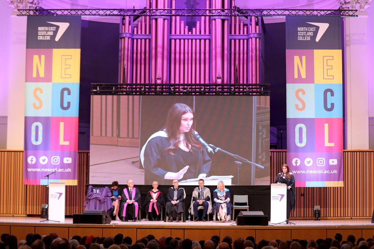 A real privilege to be involved in the NESCol graduations at the Music Hall this week - a brilliant team effort to plan, prepare and deliver two fantastic days. A huge thank you to everyone who played a part and congratulations to our amazing graduates! #NESColGrads