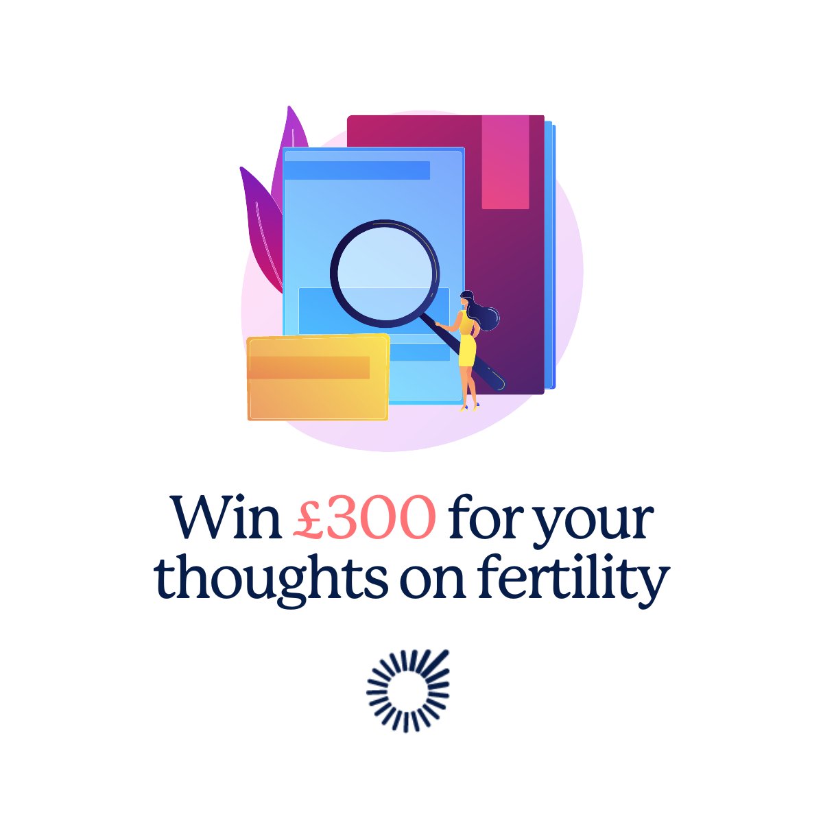 We've put together a two-minute survey around #fertility care and would be so grateful for your thoughts 🙏To say thank you, all survey participants will be entered into a prize draw for £300. 
Access the survey and enter the draw on ▶️forms.gle/x5MNzRXxQwWU99…
#FertilityMatters