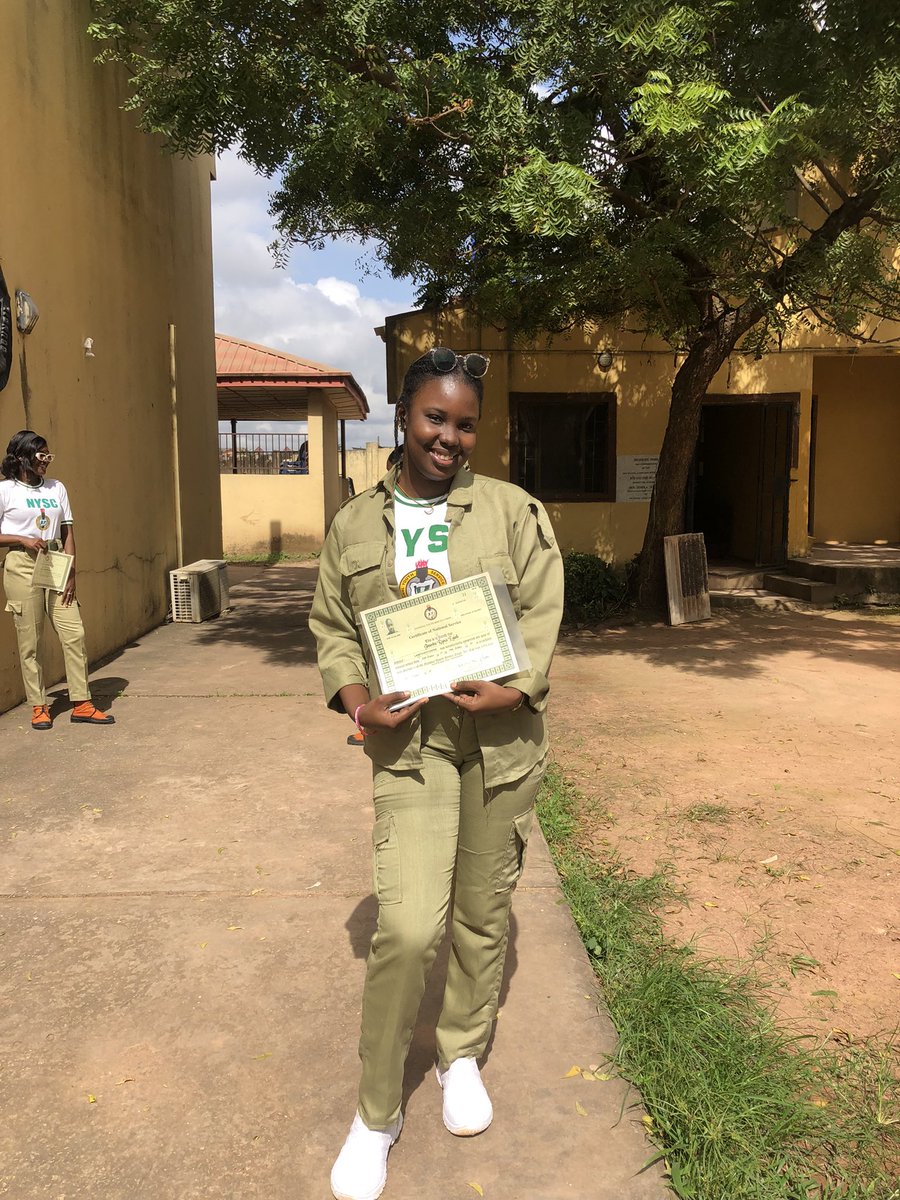 Fine and Dusted ✅ 🎉🎉🎉😭😭🥹🤧🥹 #nysc #eko #lagoscorper