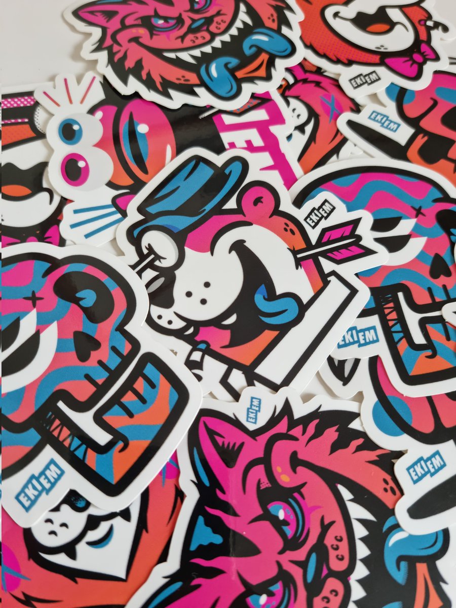 🎊Available online !

#sticker #diecut #vinyl #characterdesign #ekiem