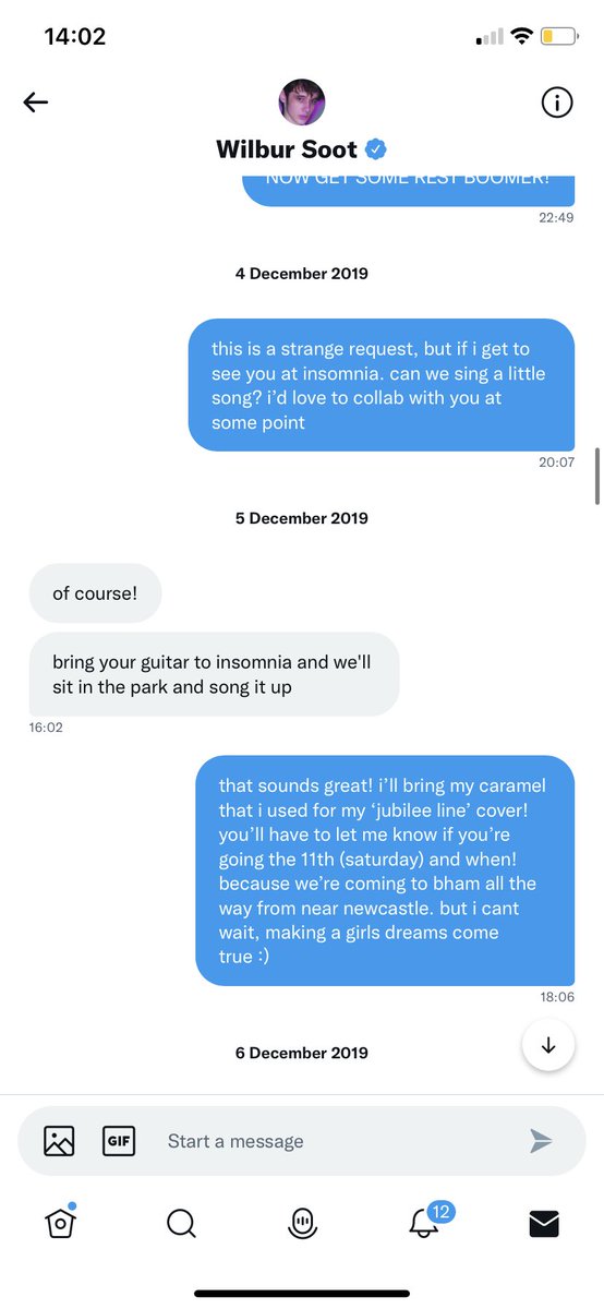 SALINESOLUTlON's tweet photo. with only just learning lovejoy are on tour atm, thinking about the time i was meant to meet and sing with @WilburSoot in 2020 :( but wilbur will never break his promise! one day ❤️ https://t.co/DzzxuyA7X7