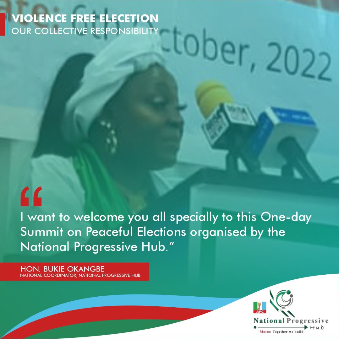 TaiSalami's tweet photo. #nphsummit
#peacefulelection2023
#progressivehub
@Bmokangbe
@OfficialAPCNg
@Hubprogressive_ https://t.co/rmc6k7qPiL