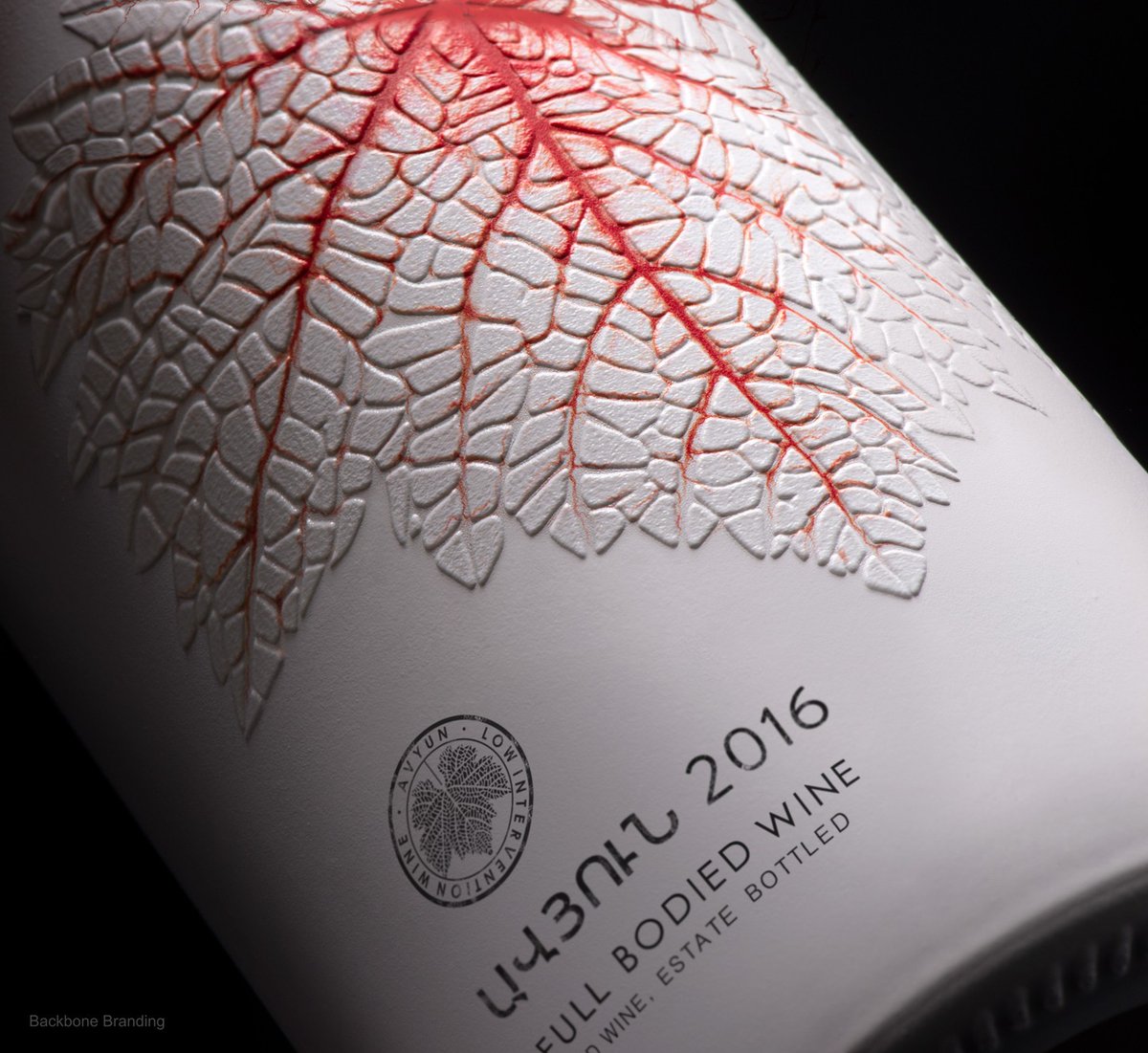 packagings's tweet photo. Backbone Branding reflected on the #wine process and envisioned the #veins of a #grapeleaf filling up with #redwine.
AVYUN #packagingdesign #labeldesign
https://t.co/7Ss4PwJnuH https://t.co/tv4z0ano4o