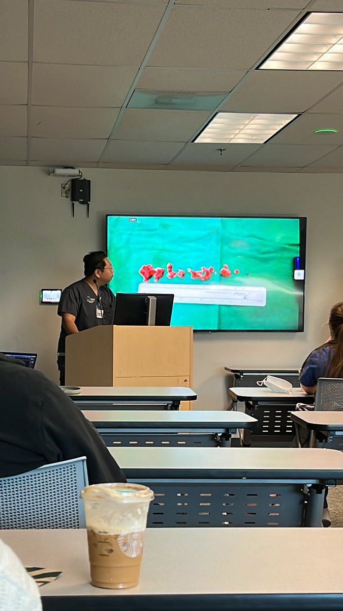 Can you guess what is pictured on the screen? #MedEd #Match2023 #EMBound