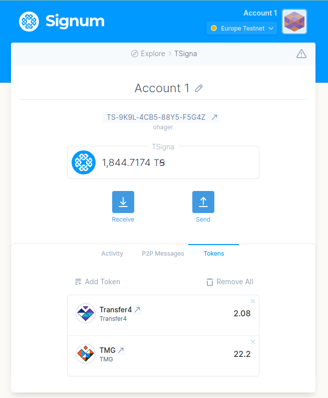 What do you think of the colorful Identicons as Token Symbols? Comment this idea. 
@signum_official will have custom icon support using our alias system in the near future. So, token creators can customize the icon (fully on-chain)