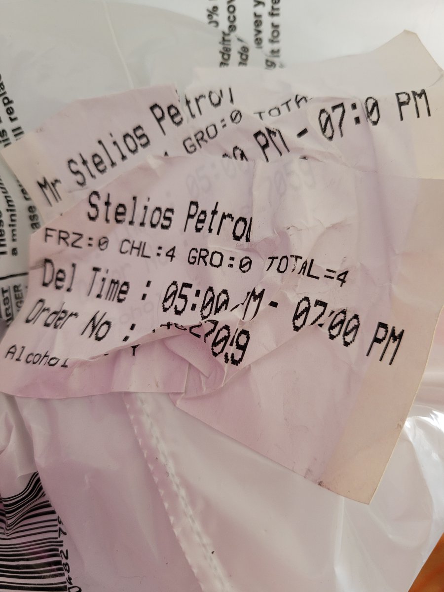 Supermarkets like <a href="/IcelandFoods/">Iceland Foods ❄️</a> claim #digital leadership. But humans decide if #CX is good or bad. Today: #FAIL! They deliver someone else's shop to me. Local store mgr rude + doesn't thank me for taking 45mins of my day to fix their error. Hope Mr Petrou gets his family's food!