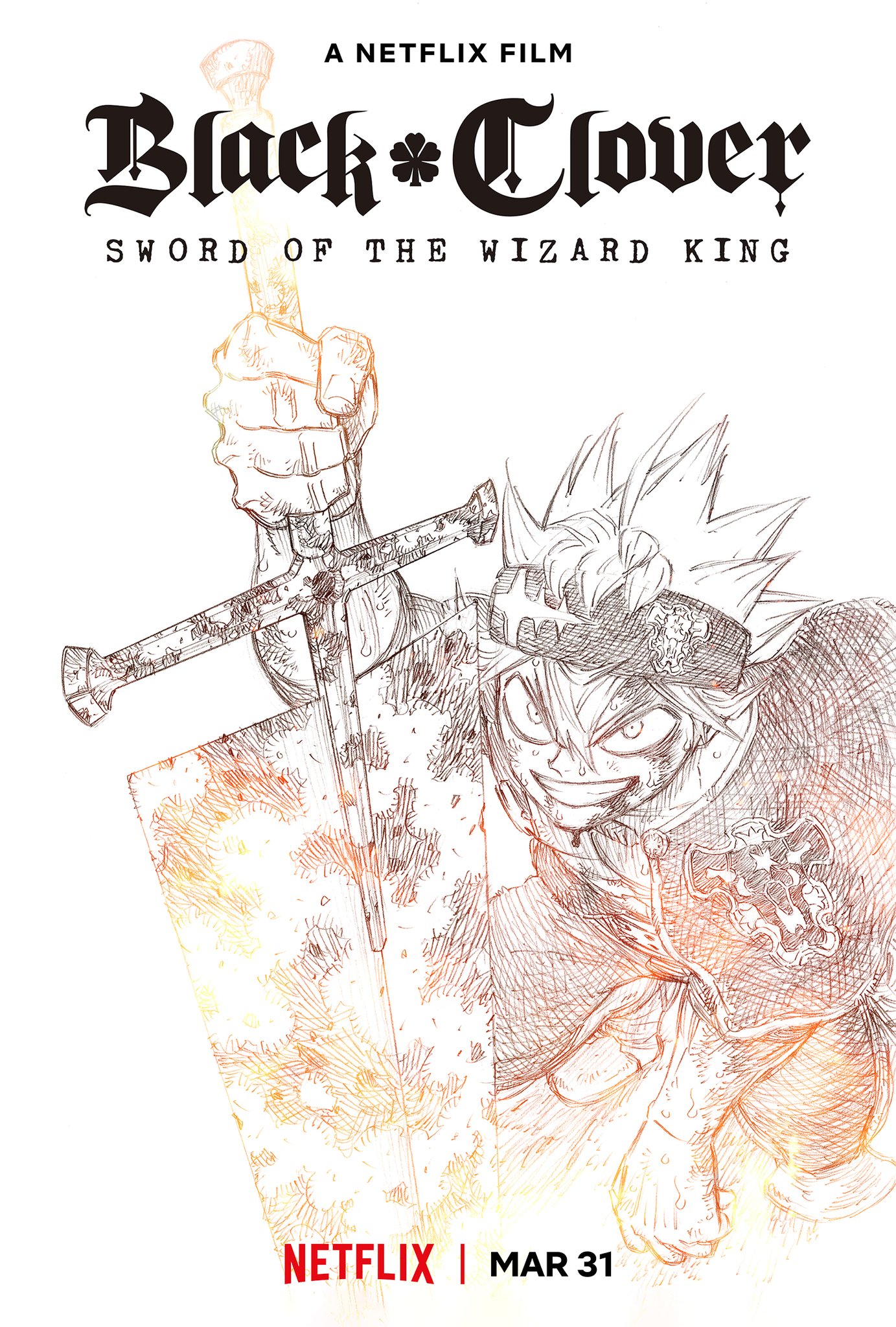 Black Clover: Sword of the Wizard King' Coming to Netflix Globally