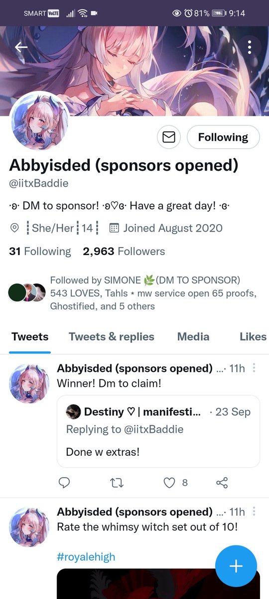 TeDdy_Kunn's tweet photo. @iitxBaddie Done!!! Manifesting ✨ Manifesting ✨ Manifesting ✨ https://t.co/ldrmx5x3A4