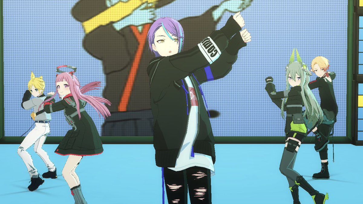 「エゴロックのMV楽し〜〜!好きな曲をワンダショが歌ってくれて嬉しい! 」|緋都のイラスト