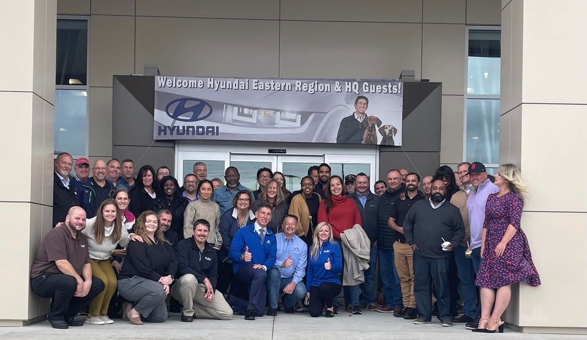 garyromekia's tweet photo. Yesterday, Gary Rome Hyundai welcomed 65 guests from the Hyundai Eastern Region and Headquarters to the dealership. Everyone enjoyed the food, tour and learning all about the wonderful things that we do for the community. It was a great day! https://t.co/WdmcrBTFQE