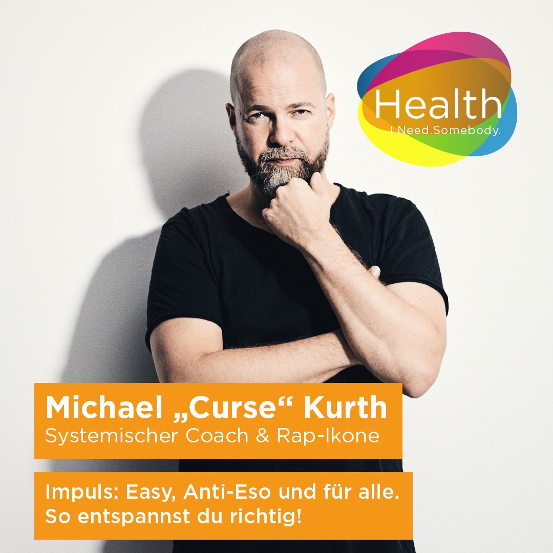 Michael #Curse Kurth ist nicht nur Rapper sondern auch Systemischer Coach. Er ist #Speaker auf dem #HealthDay2022 am 8/11/22. Im pme-Podcast #heiterbisstürmisch redet er über Glück, Meditation und systemisches Coaching. Reinhören lohnt sich!
familienservice.de/-/curse-ueber-…