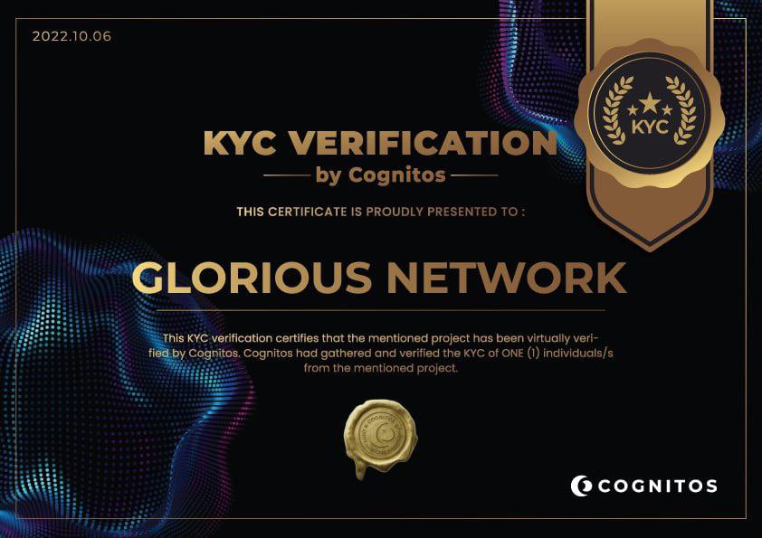 GloriousNetwor2's tweet photo. Big Announcement! Our Audit + KYC done! https://t.co/e24gAR12KL #BSC #BNB #BSCGems https://t.co/A2kVmnix1J
