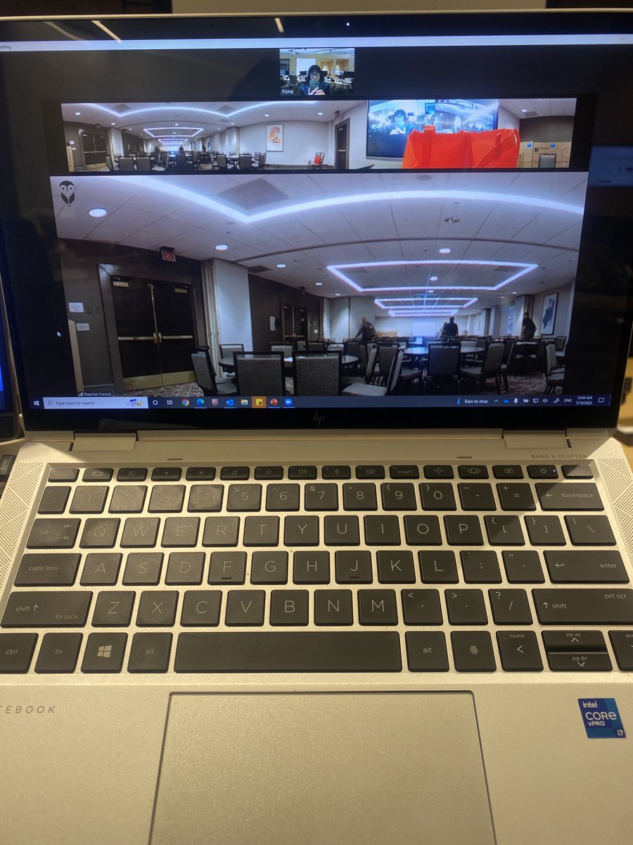 FionaY27's tweet photo. ‘With’ ⁦@Rae4Learning⁩ setting up the room at #Learningscapes @A4LE2⁩ San Antonio, TX 

⁦@projectILETC⁩ ⁦@DLRGroup⁩ ⁦@HayballArch⁩ https://t.co/4BXz8YGcOi