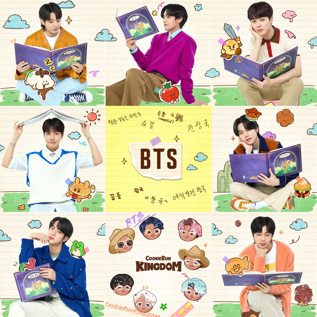 CRKingdomEN's tweet photo. 𝐓𝐡𝐞 𝐓𝐚𝐥𝐞𝐬 𝐨𝐟 𝐁𝐀𝐍𝐆𝐓𝐀𝐍 𝐊𝐢𝐧𝐠𝐝𝐨𝐦 𝐄𝐩𝐢𝐬𝐨𝐝𝐞.
📚𝗦𝗽𝗲𝗰𝗶𝗮𝗹 𝗣𝗵𝗼𝘁𝗼

#BTSinCRK #BTS #방탄소년단
#RM #Jin #SUGA #jhope #Jimin #V #JungKook https://t.co/3UmbSe69Qk