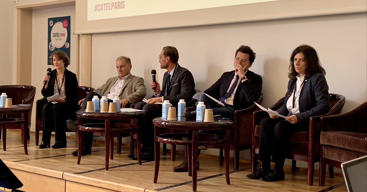 CatelReseau's tweet photo. ➡️ En direct de la session 4 de #CATELPARIS 2022 
Zoom sur les stratégies numériques actuelles des #fédérations, leurs impacts attendus sur les coopérations pluriprofessionnelles dans les établissements, sur les territoires.
#catel #catelparis #catelparis2022 #conferences #esante https://t.co/b7QlhVOVNN