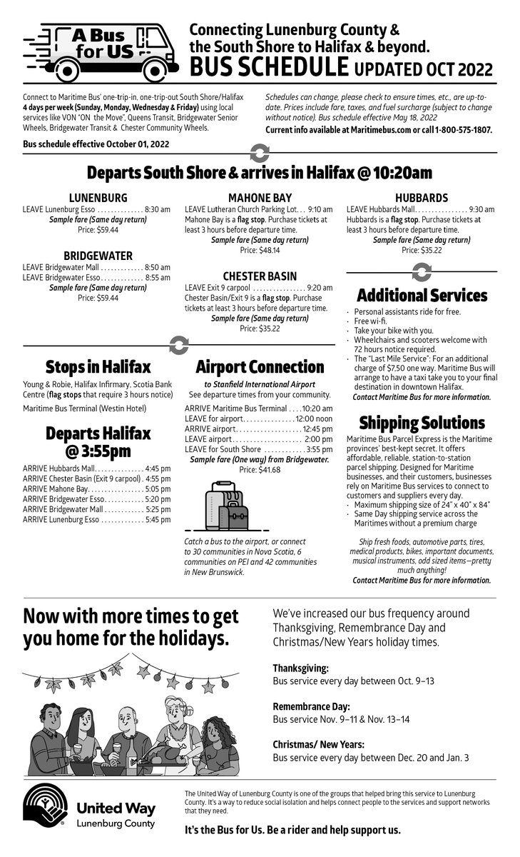 secondstorywc's tweet photo. Did you know that the Maritime Bus Advisory Committee has increased the number of service days during the holidays? Thanksgiving, Remembrance Day, and Christmas! https://t.co/9cpQUrztke