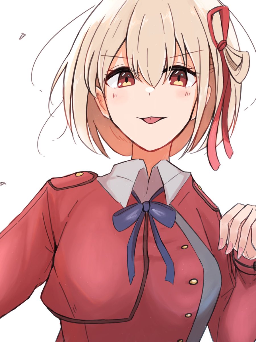 錦木千束 「#リコリコ 」|古本屋@新刊🍈販売中のイラスト