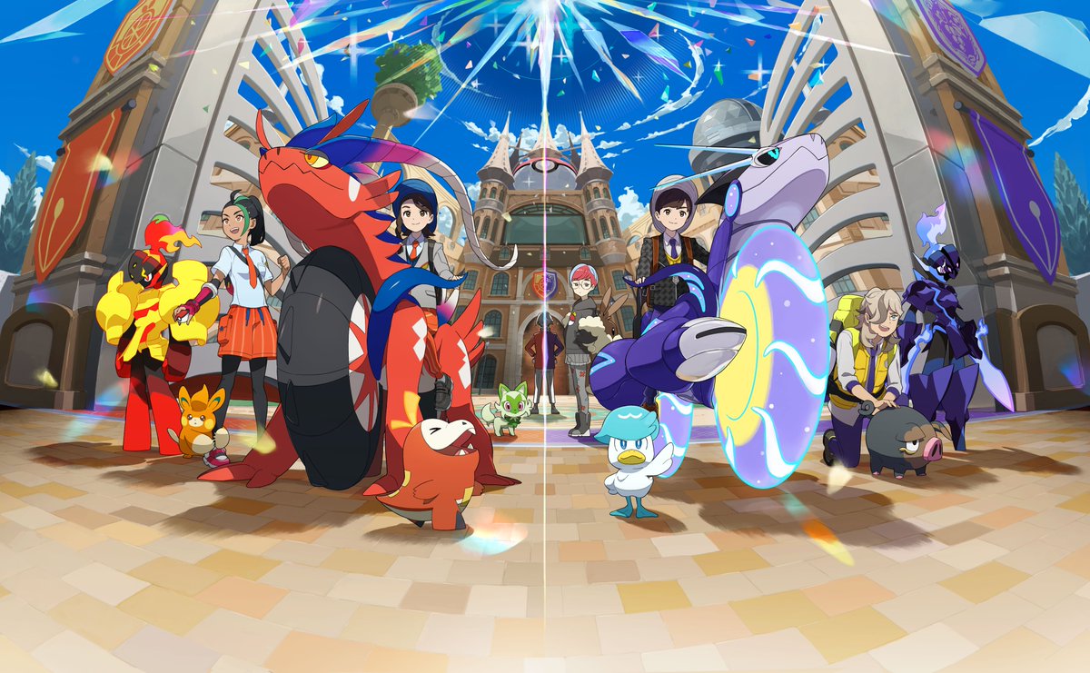 BergsalaNorge's tweet photo. Om litt over en måned kan du sette ut på et helt nytt Pokémon-eventyr i Paldea-regionen! 🤩

Sjekk ut den nye 14 minutters lange videoen for å se litt mer av hva som venter deg i Pokémon Scarlet og Pokémon Violet: https://t.co/jJNFu7MFrY https://t.co/WejO5aXbOM