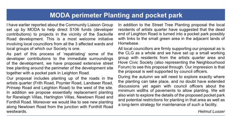 Check out the news about the latest planting scheme by <a href="/LoveHove/">Hove Civic Society</a>