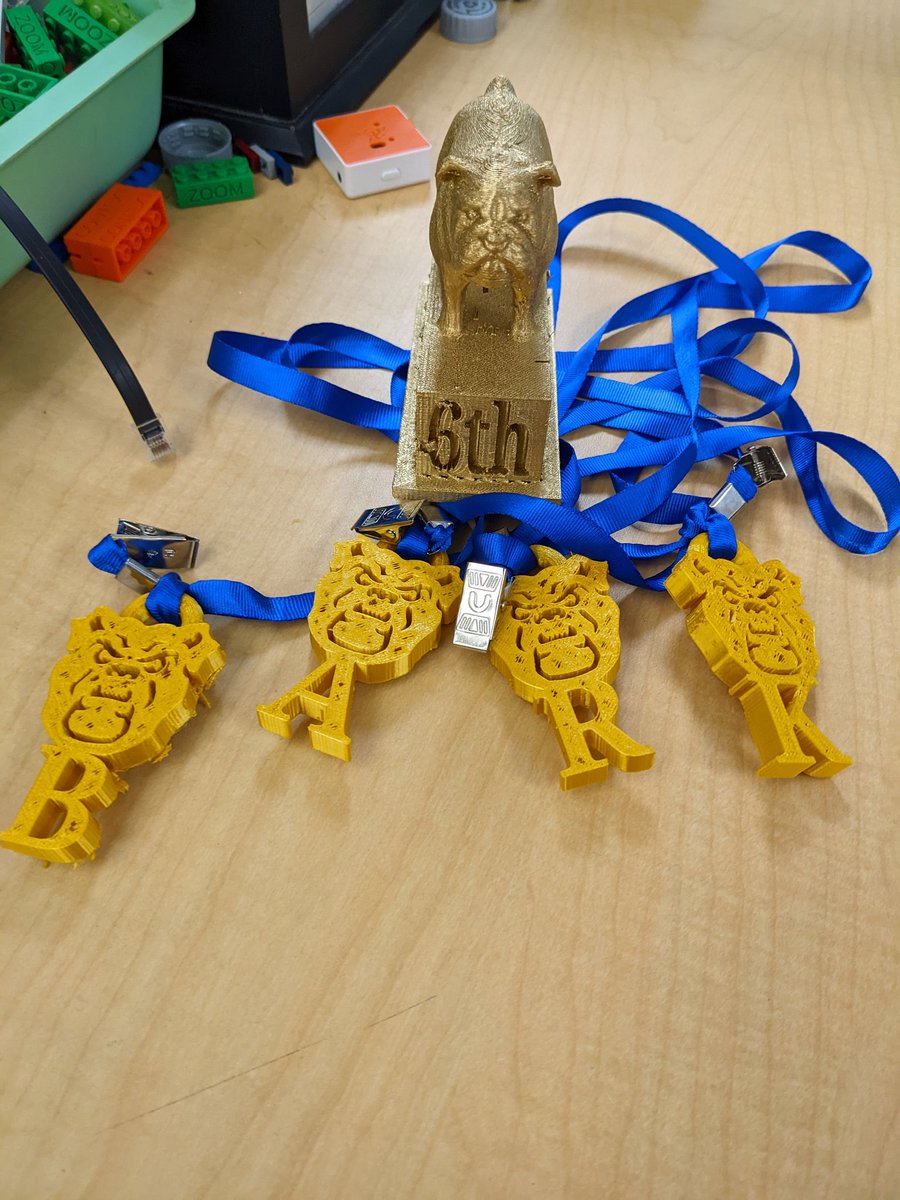It's been a great change of pace to 3d print rewards to help with the BARK initiative at school this year.