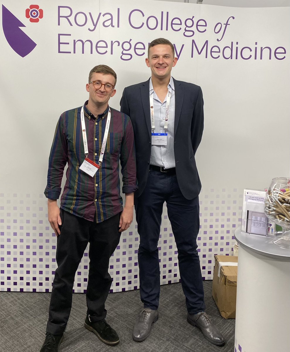 Flying the flag for <a href="/ChelwestFT/">Chelsea and Westminster Hospital</a> <a href="/ChelwestED/">ChelwestED</a> at the <a href="/RCollEM/">Royal College of Emergency Medicine</a> Annual Scientific Conference in Belfast.
Good to catch up with colleagues old and new; sharing knowledge, research and food for thought! 
<a href="/Silas_Webb/">Silas Webb</a> #RCEMasc