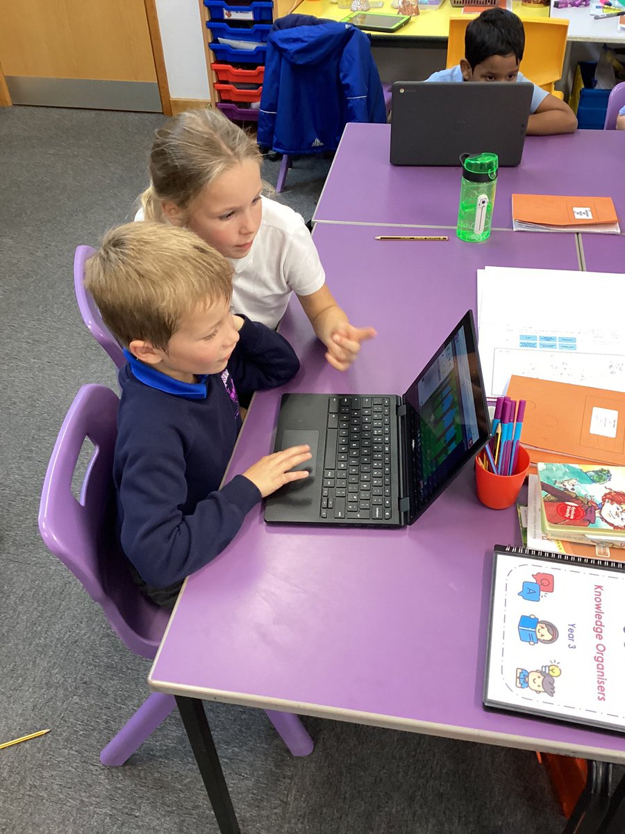 OWPSnightingale's tweet image. This afternoon we’re working in pairs to create code that follows a flowchart. #PairedProgramming #OwpsComputing