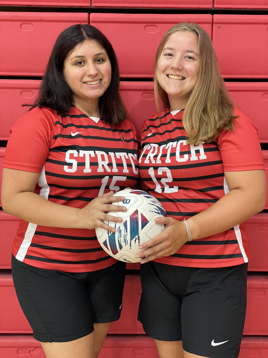 StritchGSoccer's tweet photo. It’s Senior Night and we love our Seniors! Come support them tonight at 5pm at Stritch. ❤️🖤 https://t.co/tONe3WI3tO